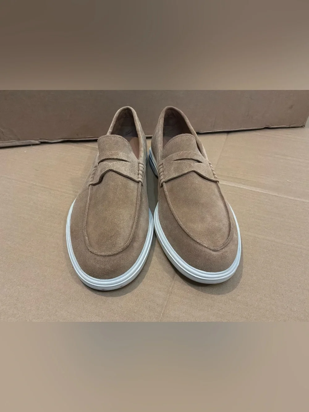 Peter Millar Crown Crafted Excursionist Penny Loafer MF23XF09 Men's 10.5